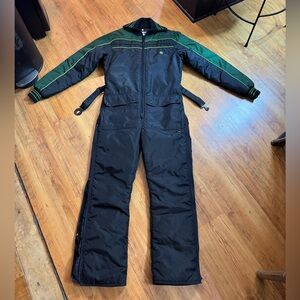 Black and Green Ski & Snow Jacket (Med Tall)